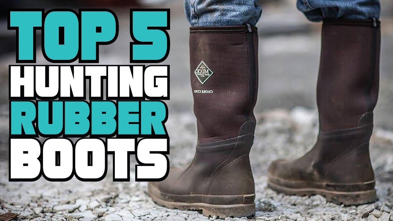 Best Hunting Rubber Boots Reviews 2023 | Best Budget Hunting Rubber ...