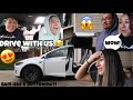 GETTING MY FAMILIES REACTION TO OUR NEW CAR! *Tesla Model X* (hilarious)