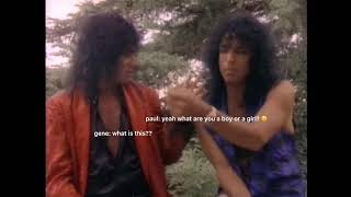 Shenanigans with KISS (part one: Gene and Paul) 😩👀
