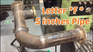 Letter * F * 5 inches pipe of grey water by SHIP FITTERS TV 2,160 views 1 year ago 20 minutes