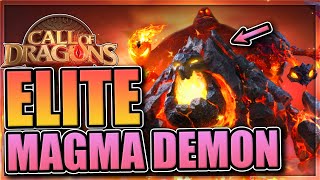 Elite Magma Demon Behemoth Guide [easy win] Call of Dragons