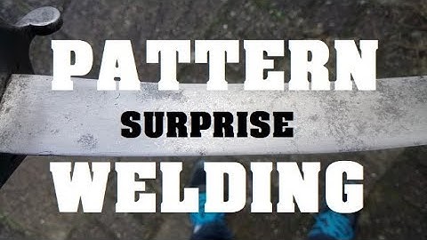 Pattern Welded Blade Surprise
