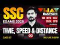 SSC Maths Classes | Time, Speed & Distance #3 | SSC GD, MTS, CGL, CHSL, CPO Maths PYQ | Ashish Sir
