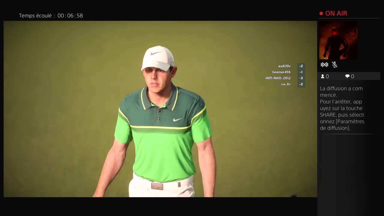 Diffusion PS4 en direct de ANTI-NWO-2012