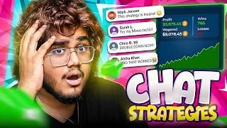 My Chats Strategy Tournament Went Insane? 500 Tips