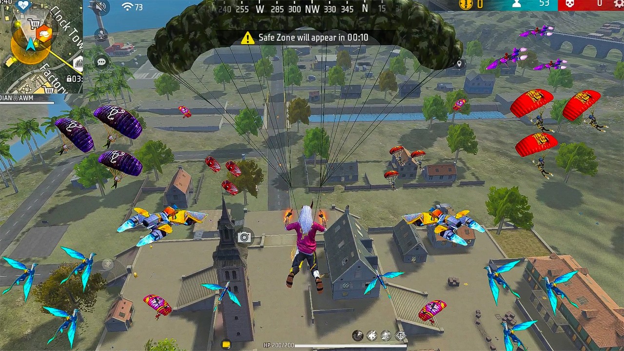 99% Headshot 🎯26 Kill With AWM+AWM⚡| Duo Vs Squad 🪂[ Full Gameplay ] Intel i7 💻 FreeFire