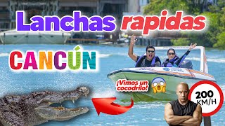 ✅ CANCÚN: TOUR de LANCHA RAPIDA  Que hacer en MEDIO DIA   Speed Boat | Jungle Tour Cancun