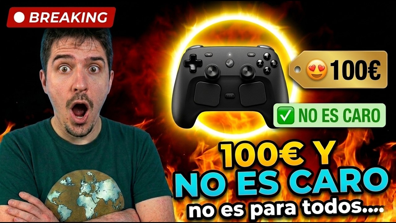 El Steam Controller a 100€ NO ES CARO... no es para todo el mundo y ESO ESTÁ BIEN 💀😤 episode artwork