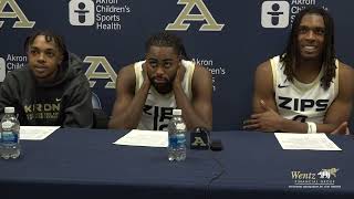 2025-26 Akron Zips Men's Basketball Post-Game Press Conference vs. Eastern Michigan (SA) - 12/19/25