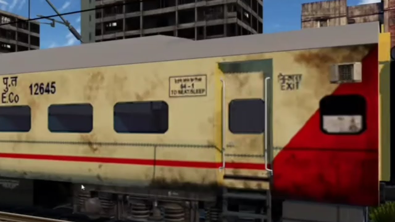 ICF Utkrisht Coach [Testing Gameplay] | Railway Simulator India 