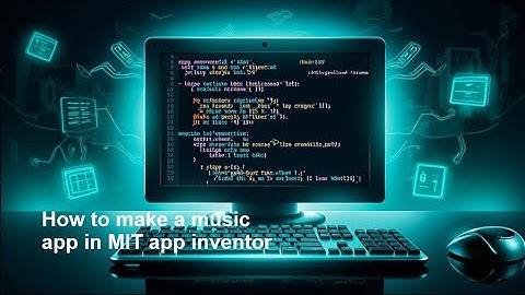 How to make music player in MIT app inventor