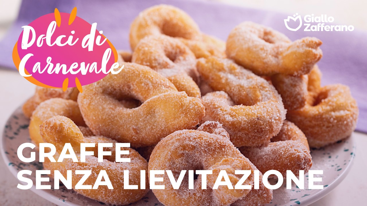 Graffe senza Lievitazione e senza Uova