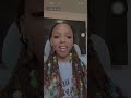 Chloe Bailey TikTok live