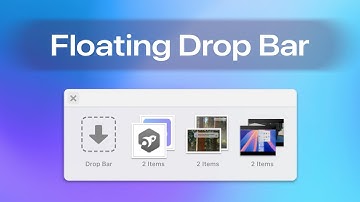 Dropzone 4 Drop Bar Floating Window Demo