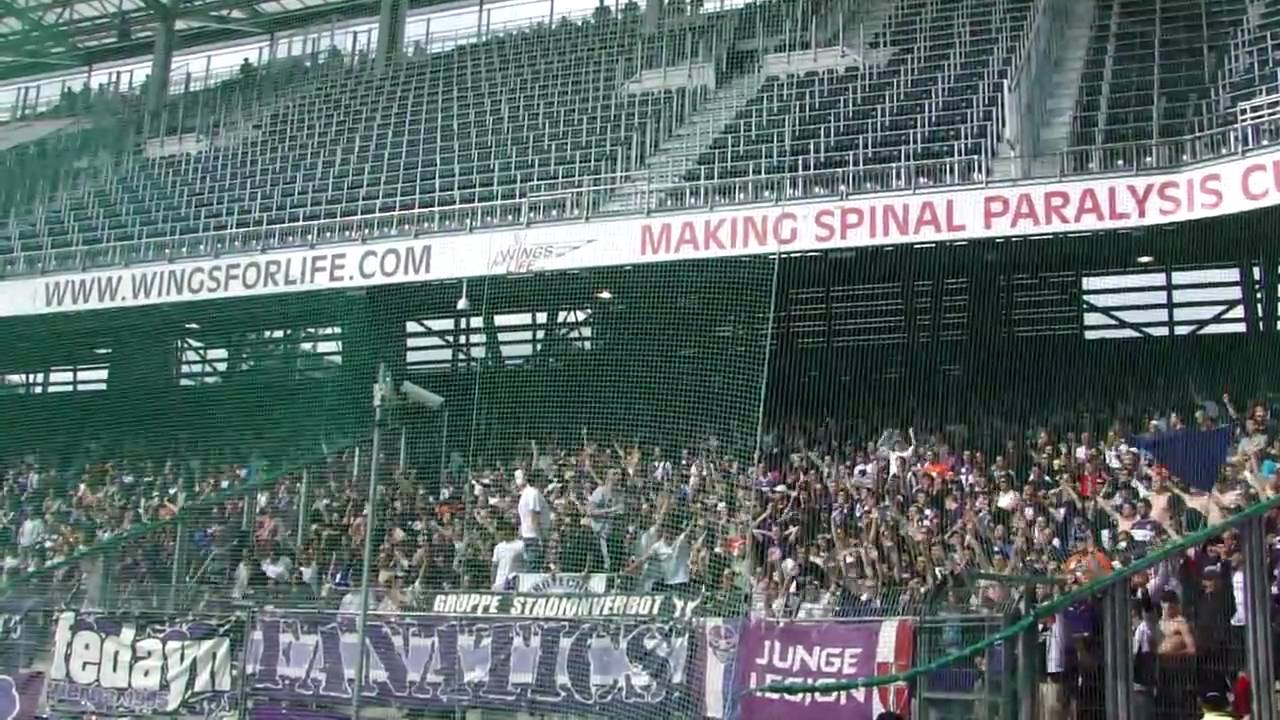 FC Salzburg vs. Austria Wien 0:1 I Best Support Fans - YouTube