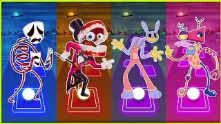 📹 The Amazing Digital Circus - GANGLE 🆚 CAINE 🆚 JAX 🆚 ZOOBLE - COFFIN DANCE ( COVER )🔥