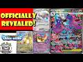 BIG New Cards Officially Revealed from Chaos Rising! New Mega exs, Secret Rares! (Pokémon TCG News)