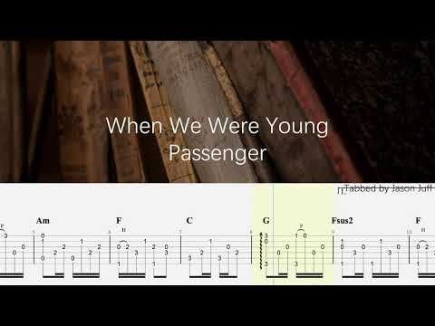 When We Were Young (Acoustic) - Passenger