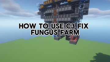 C3Gaming Crafter Optimization How To Donut Smp Fungus Roots meta Farm tutorial and schematic