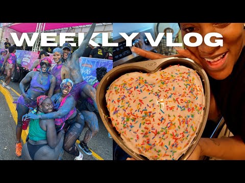 WEEKLY VLOG|JOUVERT + COSTUME PICKUP + BAKING CARROT CAKE FOR THE FIRST TIME + YAPPING | TANAANIA