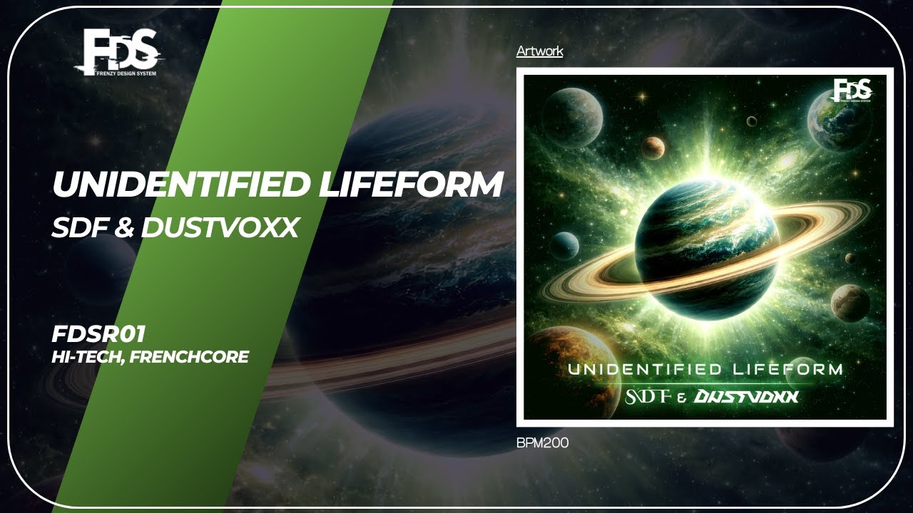 SDF & Dustvoxx - Unidentified Lifeform [Official Audio]