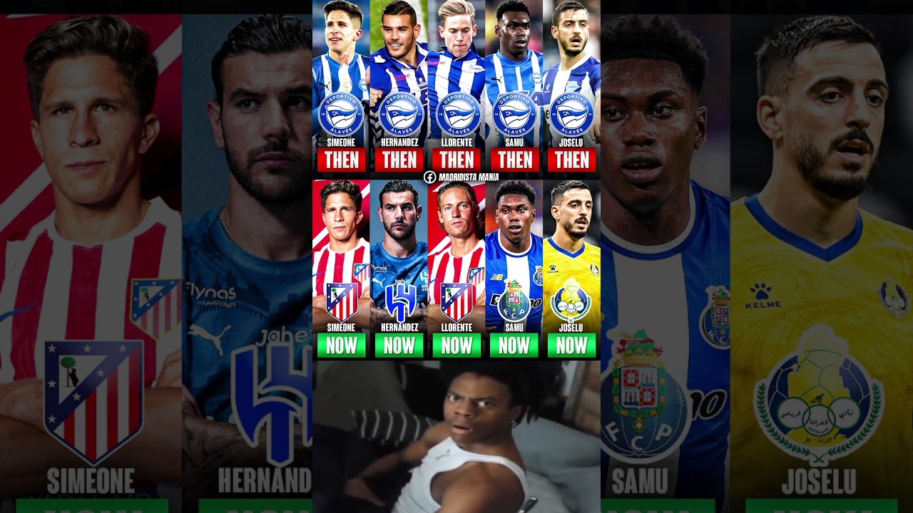 🇪🇸 Back in the day, Alavés had Theo, Llorente, Joselu, Samu and Simeone in the team 🔥
