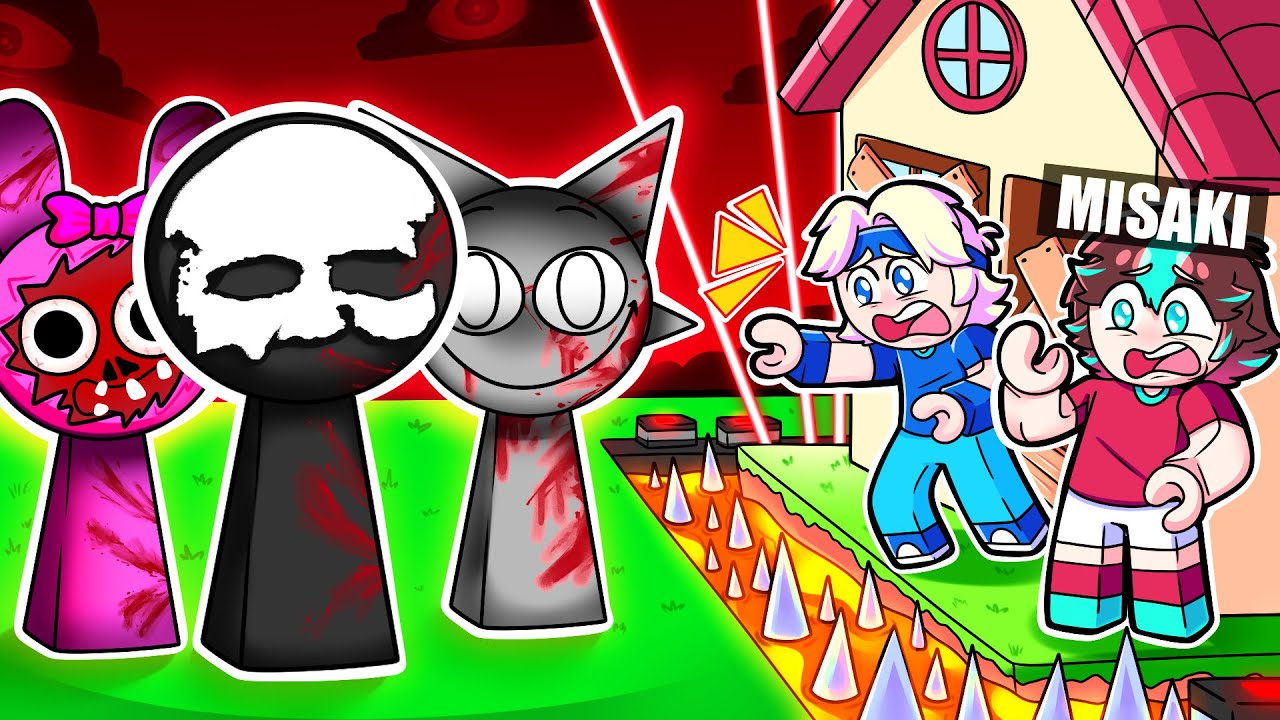 Casa Segura vs SPRUNKIS!😱💀