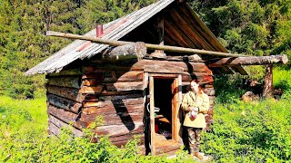 ЕДЕМ НА ТАЁЖНОЕ ОЗЕРО ЗА ЛОДКОЙ / РЫБАЛКА НА ПОПЛАВОЧНУЮ СНАСТЬ / ИЗБА У РЕКИ. ДЕНЬ МОЛОДЁЖИ В ТАЙГЕ