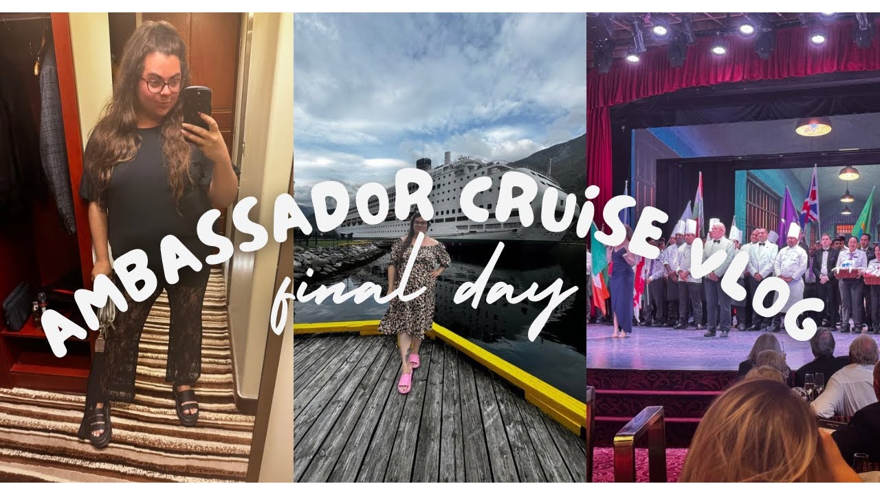 Norwegian Fjords Cruise | Ambassador Ambience | Final day at sea and travel home!