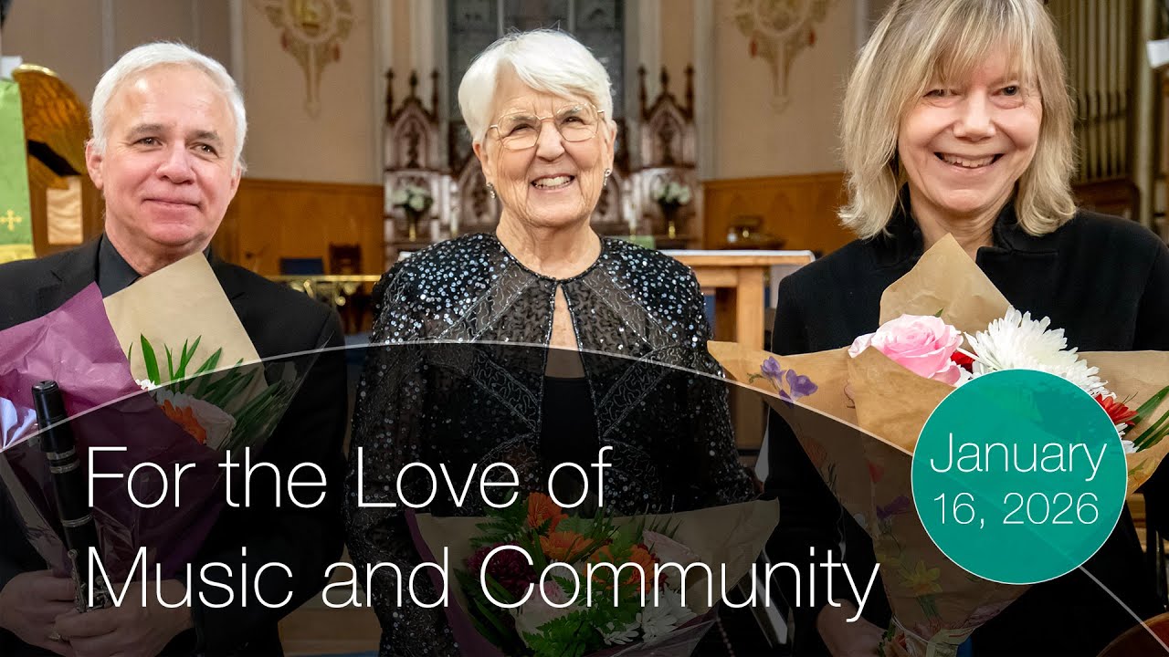 For the Love of Music and Community: Valery Lloyd-Watts, Jill Vitols, Chris Alfano, trio performance