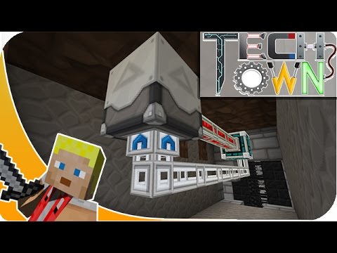 Minecraft TechTown - Wheat Farm #19 | CastCrafter big reactors turbine setup
