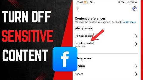 How To Turn Off Sensitive Content On Facebook 2025| Facebook Sensitive Content setting