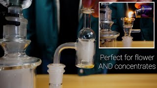 The most versatile dab rig EVER! | Freeze Pipe Klein Recycler