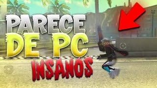 ️Cómo hacer MOVIMIENTOS INSANOS en CELULAR free fire️ (parecerás un jugador de PC)