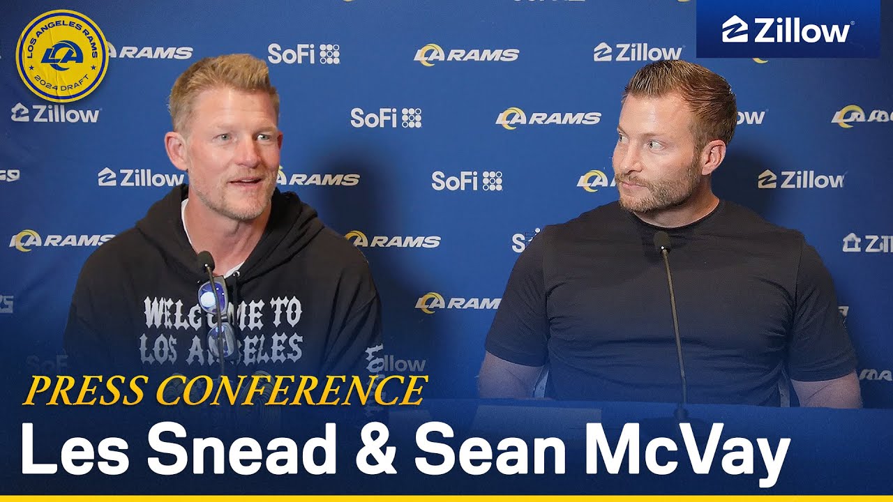 Les Snead & Sean McVay Recap Day 2 of 2024 NFL Draft