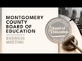 Board of Education - Board Business Meeting - 5/21/26