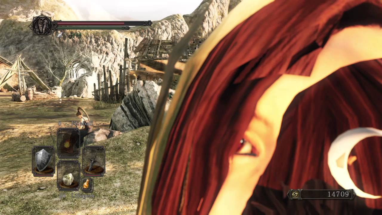 DARK SOULS 2 emerald herald's right eye REVEALED - YouTube