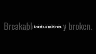 FRANGIBLE