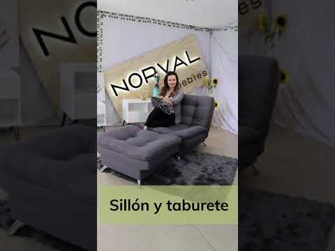 Video: Silla-cama sin reposabrazos - mueble ideal para espacios pequeños