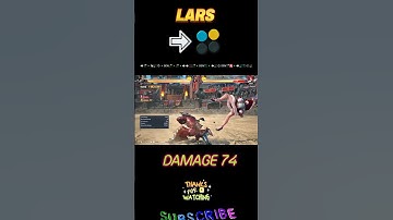 Lars Combo Guide Tekken7 I Tekken8 Lars combo#Lars#Tekken8#Combo#Season2