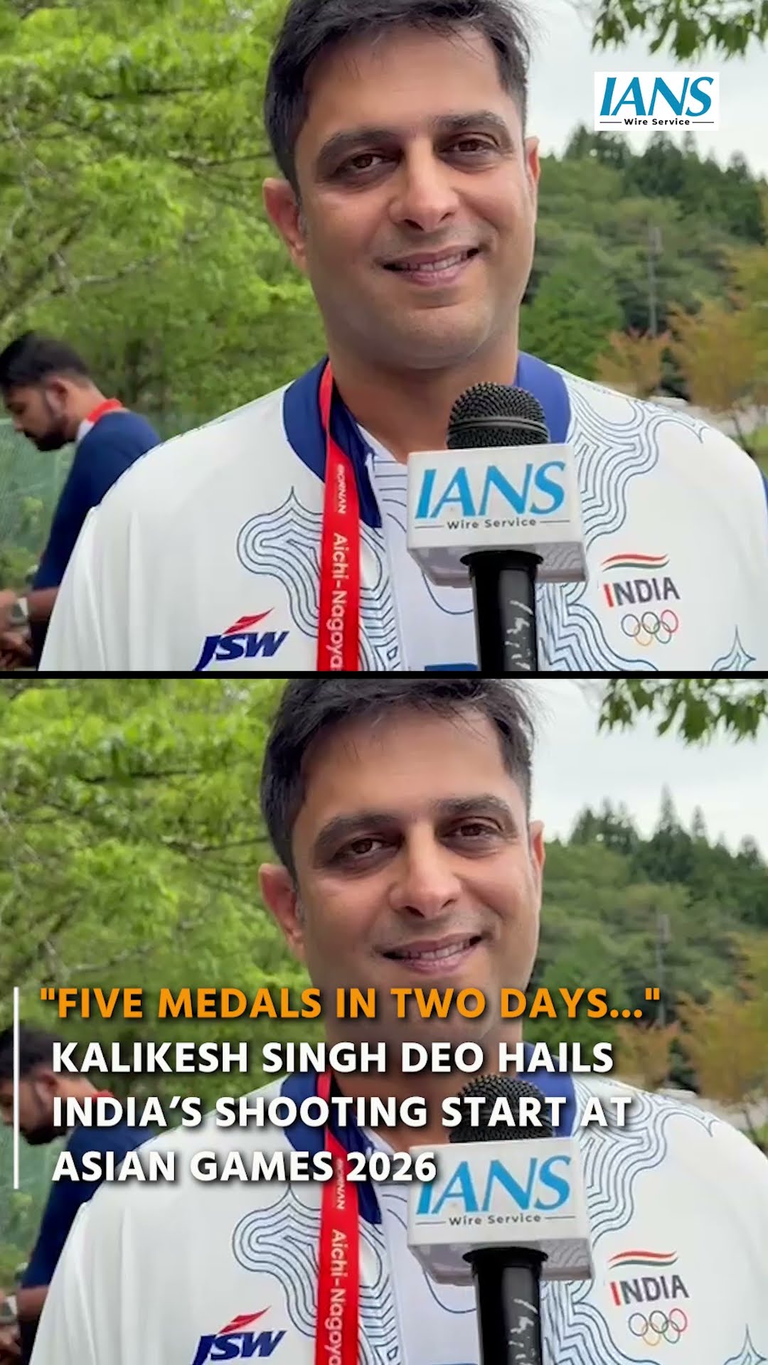 Kalikesh Singh Deo Hails India’s Shooting Start At Asian Games 2026: “Just The Start”