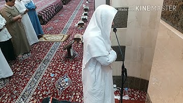 أحمد المشرفي  تلاوة من سورتي الفاتحة والحاقة تهجد ليلة ٢٩ محاكاة الشيخ علي جابر