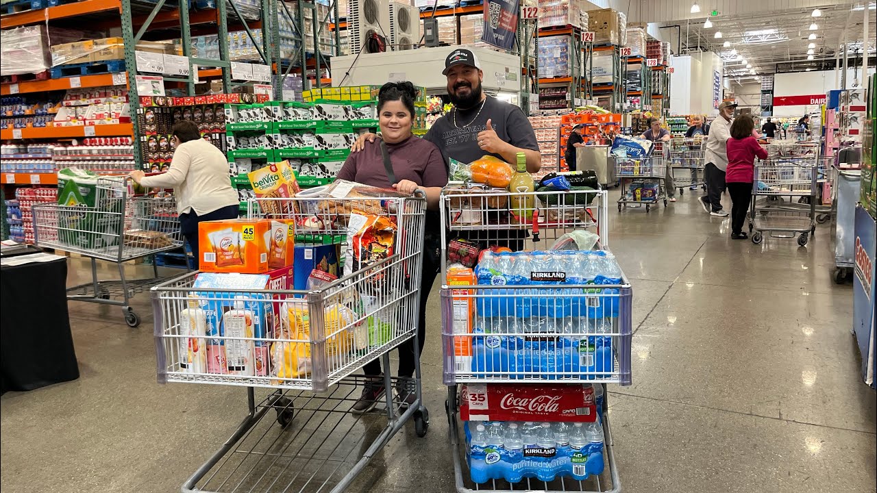 MOSTRAMOS UN AUTO EN LLAMAS 🔥😱🙏🏻🙏🏻COMPRANDO LONCHE EN COSTCO