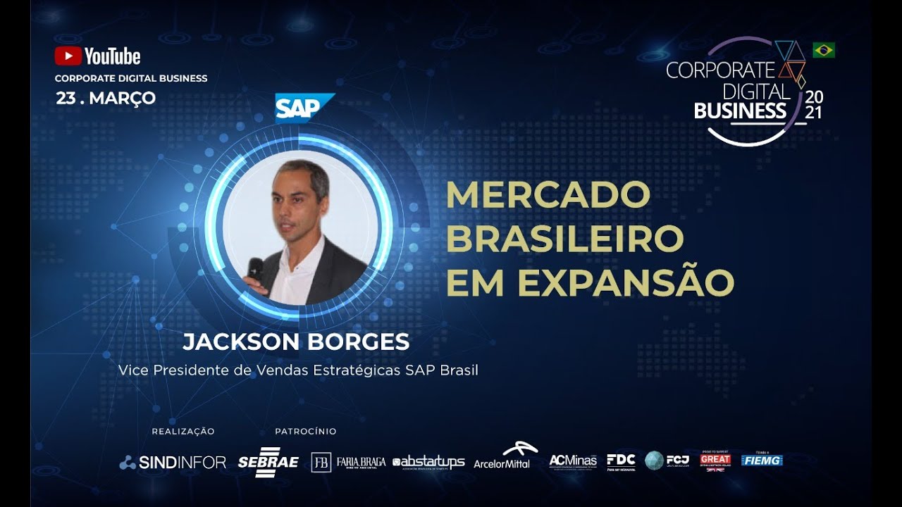 Jackson Borges (SAP Brasil) - Mercado brasileiro em expansão ...