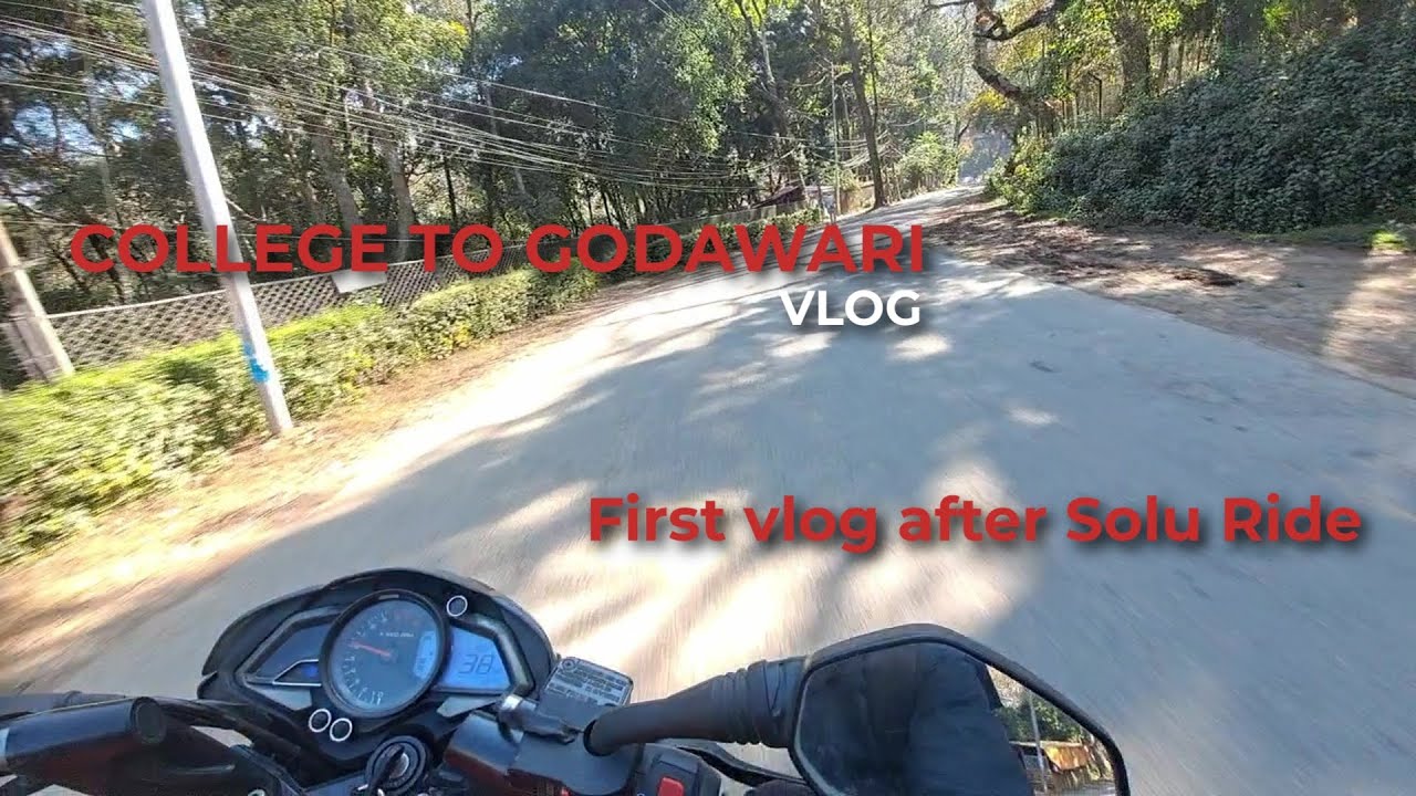 First Vlog after SOLU Ride || College to Godawari || Shahil Rai ||