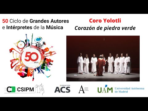 musicas del mundo  El coro de mujeres de los pueblos indígenas de México YOLOTLI en el 50 Ciclo de Grandes Autores e Intérpretes de la UAM musicas del mundo  El coro de mujeres de los pueblos indígenas de México YOLOTLI en el 50 Ciclo de Grandes Autores e Intérpretes de la UAM