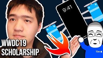 My Apple WWDC 2019 Scholarship Submission | Flying iPhone XI | Swift playground