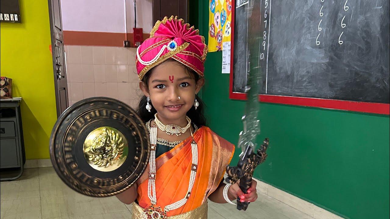 Our little Jhansi Rani won first prize #independenceday #jhansirani # ...