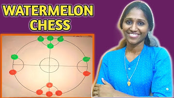 WATERMELON CHESS GAME / Watermelon Chess Rules / How To Play WATERMELON CHESS / Fun BOARD GAMES