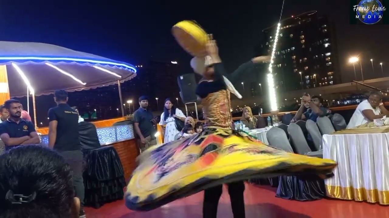 Dance @ Dhow cruise creek, Dubai